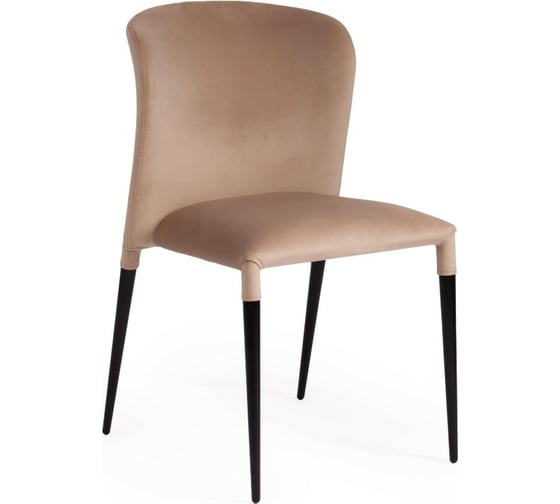 Стул Tetchair ALVOR 715 ткань/металл, 48x65x86 см, высота до сиденья 51 см, бежевый barkhat, 4 шт 15463 1