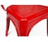 Стул Tetchair LOFT CHAIR 012 металл, 45x35x85 см, 5 шт красный/red vintage 11718 6