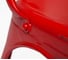 Стул Tetchair LOFT CHAIR 012 металл, 45x35x85 см, 5 шт красный/red vintage 11718 8