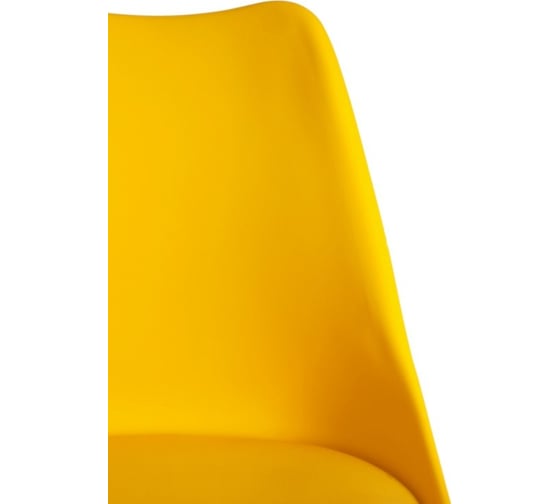 Стул Tetchair TULIP IRON CHAIR EC-123 металл/пластик, 54,5x48x83,5см, желтый, 4 шт 14177
