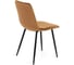 Стул Tetchair DUBLIN 7066 металл, ткань, 45x56x88x51 см, коричневый 15337 3