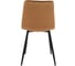 Стул Tetchair DUBLIN 7066 металл, ткань, 45x56x88x51 см, коричневый 15337 4