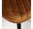 Стул Tetchair QUINCY 8272 металл/ткань, 49x53x84,5 см, коричневый G-062-61/черный, 4 шт 13636 3