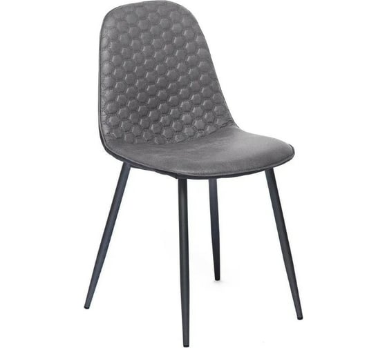 Стул Tetchair STORM 807 металл/вельвет, 46x53x87x49 см, серый/антрацит, G062-40, 4 шт 14267