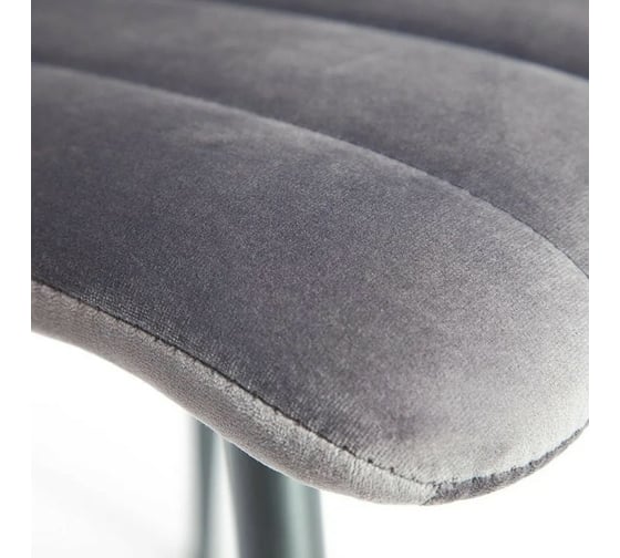 Стул Tetchair DUBLIN 7066 металл, ткань, 45x56x88x51 см, серый вельвет/антрацит, G062-40, 4 шт 12095