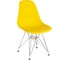 Стул Tetchair CINDY IRON CHAIR EAMES 002 металл, пластик, 51x46x82,5 см желтый, 4 шт 14183 1