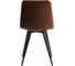 Стул Tetchair CHILLY X 7096-1 ткань/металл, 45x53x88 см, высота до сиденья 50 см, коричневый, 4 шт 17250 4