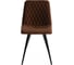 Стул Tetchair CHILLY X 7096-1 ткань/металл, 45x53x88 см, высота до сиденья 50 см, коричневый, 4 шт 17250 5
