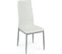 Стул Tetchair Easy Chair 24 металл/экокожа, 40x42x95.5 см слоновая кость/серый, 4 шт 13192 1