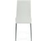Стул Tetchair Easy Chair 24 металл/экокожа, 40x42x95.5 см слоновая кость/серый, 4 шт 13192 3