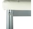Стул Tetchair Easy Chair 24 металл/экокожа, 40x42x95.5 см слоновая кость/серый, 4 шт 13192 5
