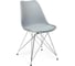 Стул Tetchair TULIP IRON CHAIR EC-123 металл/пластик, 54,5x48x83,5см, серый, 4 шт 13649 1