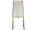 Стул Tetchair ALESSI 36 металл/экокожа, 42x65x101x49 см, слоновая кость/темно-коричневый, 4 шт 12036 4