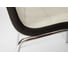 Стул Tetchair ALESSI 36 металл/экокожа, 42x65x101x49 см, слоновая кость/темно-коричневый, 4 шт 12036 5