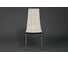 Стул Tetchair ALESSI 36 металл/экокожа, 42x65x101x49 см, слоновая кость/темно-коричневый, 4 шт 12036 6