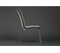 Стул Tetchair ALESSI 36 металл/экокожа, 42x65x101x49 см, слоновая кость/темно-коричневый, 4 шт 12036 8