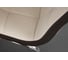 Стул Tetchair ALESSI 36 металл/экокожа, 42x65x101x49 см, слоновая кость/темно-коричневый, 4 шт 12036 10