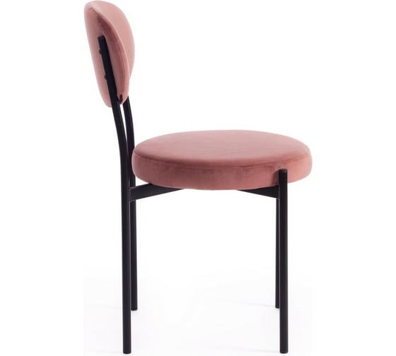 Стул Tetchair REVO 7033 ткань/металл, 47x54x82 см, высота до сиденья 47 см, коралловый 15472