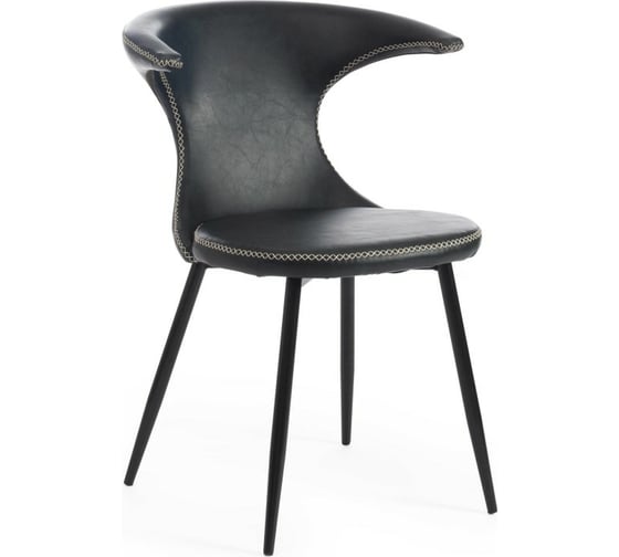Стул Tetchair FLAIR 9020 экокожа/металл, 60x56x78 см, зеленый 14/черный, 4 шт 15166