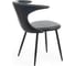 Стул Tetchair FLAIR 9020 экокожа/металл, 60x56x78 см, зеленый 14/черный, 4 шт 15166 3