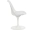 Стул Tetchair TULIP FASHION CHAIR 109 металл/пластик/PU, 55x48x81см, 2 шт белый/белый 15368 2