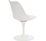 Стул Tetchair TULIP FASHION CHAIR 109 металл/пластик/PU, 55x48x81см, 2 шт белый/белый 15368 3