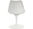 Стул Tetchair TULIP FASHION CHAIR 109 металл/пластик/PU, 55x48x81см, 2 шт белый/белый 15368 4