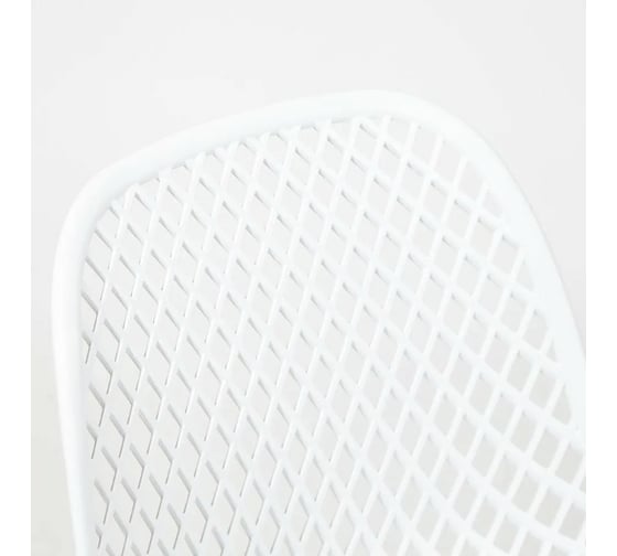 Стул Tetchair VINCENT 8001 металл/пластик, 46,5x53x83,5 см, белый/черный, 4 шт 13613