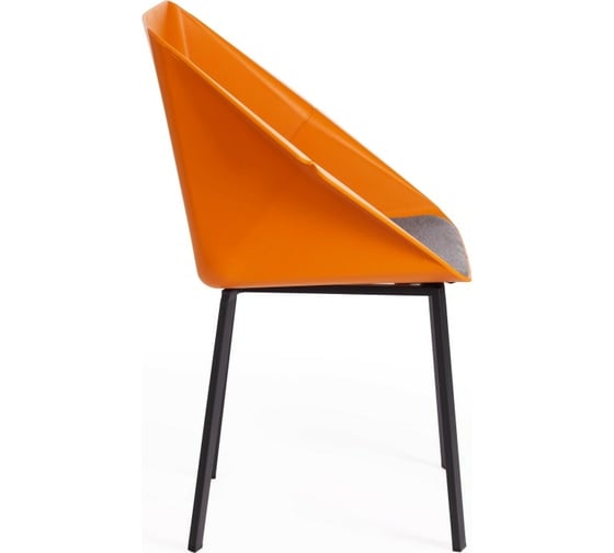 Стул Tetchair DORO 8088 пластик/металл/ткань, 61,5x55x46x89 см, 2 шт orange оранжевый 90988 15527