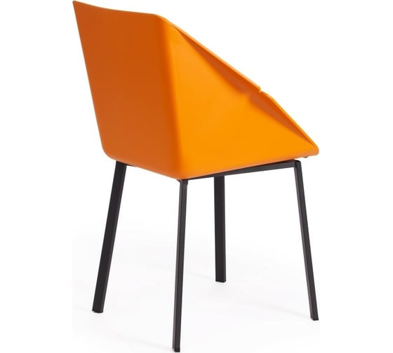 Стул Tetchair DORO 8088 пластик/металл/ткань, 61,5x55x46x89 см, 2 шт orange оранжевый 90988 15527