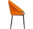 Стул Tetchair DORO 8088 пластик/металл/ткань, 61,5x55x46x89 см, 2 шт orange оранжевый 90988 15527 2