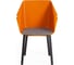 Стул Tetchair DORO 8088 пластик/металл/ткань, 61,5x55x46x89 см, 2 шт orange оранжевый 90988 15527 5