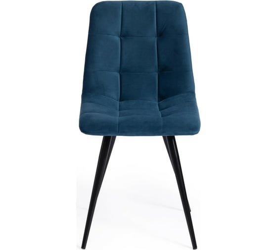 Стул Tetchair CHILLY 7095-1 ткань/металл, 45x53x88 см, высота до сиденья 50 см, синий barkhat, 4 шт 17245