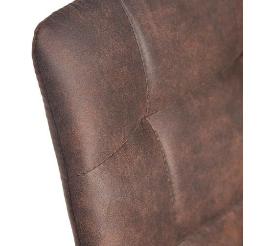 Стул Tetchair CHILLY 7094 металл, ткань наппа, 45x55x87,5 см, темно-коричневый/черный, PK-03, 4 шт 12092