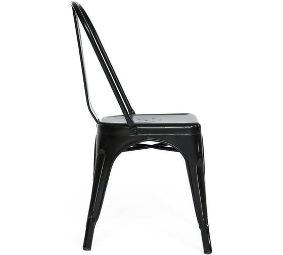 Стул Tetchair LOFT CHAIR 012 металл, 45x35x85 см, черный/black vintage, 4 шт 10694