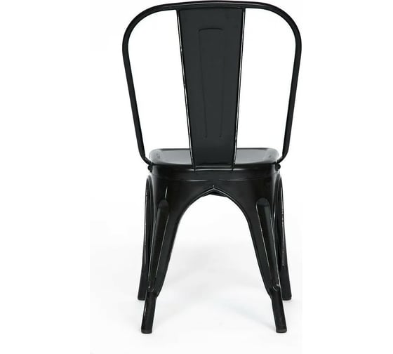 Стул Tetchair LOFT CHAIR 012 металл, 45x35x85 см, черный/black vintage, 4 шт 10694