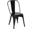 Стул Tetchair LOFT CHAIR 012 металл, 45x35x85 см, черный/black vintage, 4 шт 10694 1