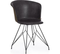 Стул Tetchair 2 шт KRANZ (mod. 9322М) экокожа / пластик, 53x55x45x76,5, Grey (Cерый) 7 / Olive 15518