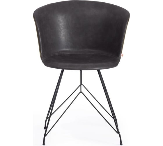 Стул Tetchair 2 шт KRANZ (mod. 9322М) экокожа / пластик, 53x55x45x76,5, Grey (Cерый) 7 / Olive 15518