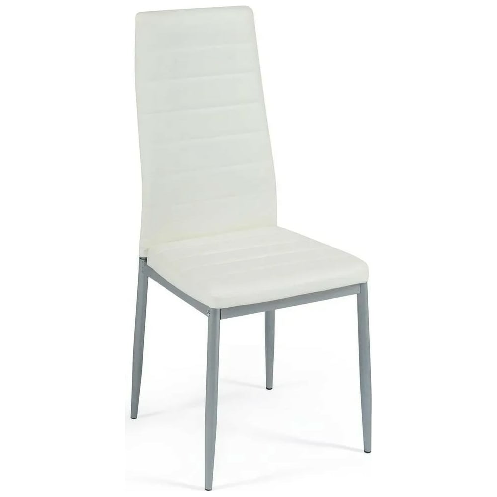 Стул Tetchair Easy Chair 24 металл/экокожа, 40x42x95.5 см слоновая ...