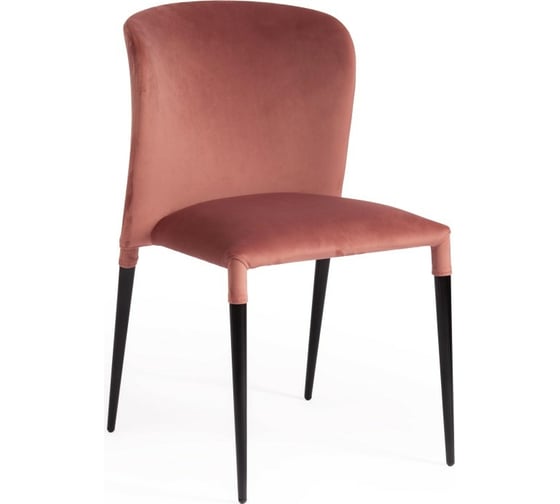 Стул Tetchair ALVOR 715 ткань/металл, 48x65x86 см, высота до сиденья 51 см, коралловый, 4 шт 15462 1