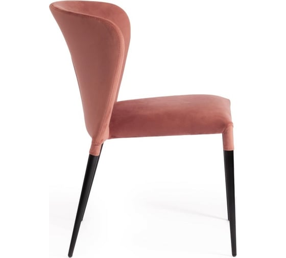 Стул Tetchair ALVOR 715 ткань/металл, 48x65x86 см, высота до сиденья 51 см, коралловый, 4 шт 15462