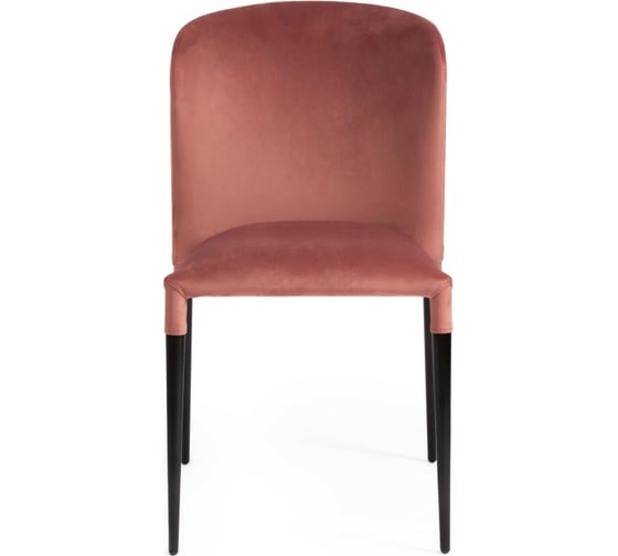 Стул Tetchair ALVOR 715 ткань/металл, 48x65x86 см, высота до сиденья 51 см, коралловый, 4 шт 15462