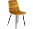Стул Tetchair CHILLY 7094 металл/вельвет, 45x55x87,5 см, коричневый/черный, G062-61, 4 шт 13286 1
