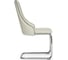 Стул Tetchair FRATELLI 8415 металл/экокожа/хром, 44x62x97x47см, слоновая кость окантовка, 4 шт 11425 3