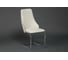 Стул Tetchair FRATELLI 8415 металл/экокожа/хром, 44x62x97x47см, слоновая кость окантовка, 4 шт 11425 7