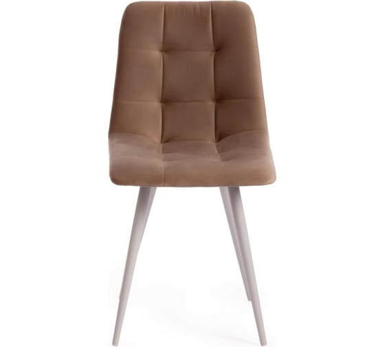 Стул Tetchair CHILLY 7095-1 ткань/металл, 45x53x88 см, высота до сиденья 50 см, бежевый, 4 шт 17237