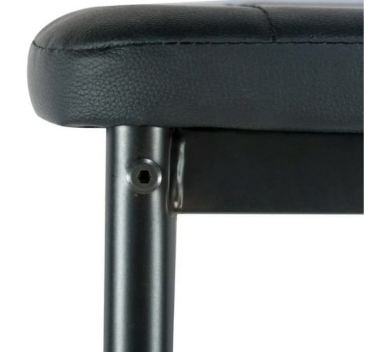 Стул Tetchair Easy Chair 24 металл/экокожа, 40x42x95.5 см, черный, 4 шт 13194