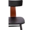 Стул Tetchair ZULUS 8333 пластик/металл, 43x49x45x74 см, 2 шт black черный / brown коричневый 15525 6