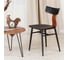Стул Tetchair ZULUS 8333 пластик/металл, 43x49x45x74 см, 2 шт black черный / brown коричневый 15525 10